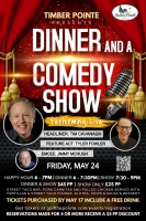 Dinner and a Comedy Show - 5/24/24