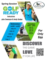 Get Golf Ready - Summer Session - Wednesdays
